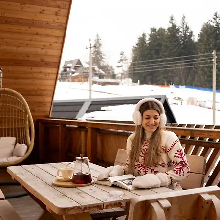 Apartment Enklawa Polany - Mountain View, Private Sauna & Natural Pool By Downtown Kościelisko