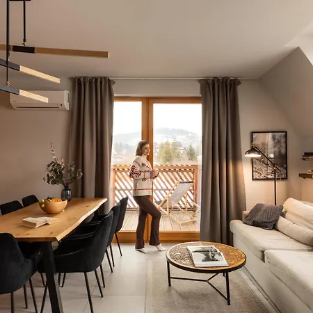Apartment Enklawa Polany - Mountain View, Private Sauna & Natural Pool By Downtown